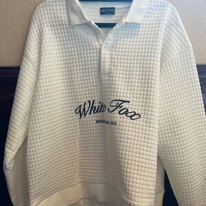 SWEATSHIRT WHITE FOX s/m